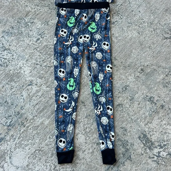 Little sleepies nightmare before Christmas pajama set kids size 16 - Picture 2 of 4